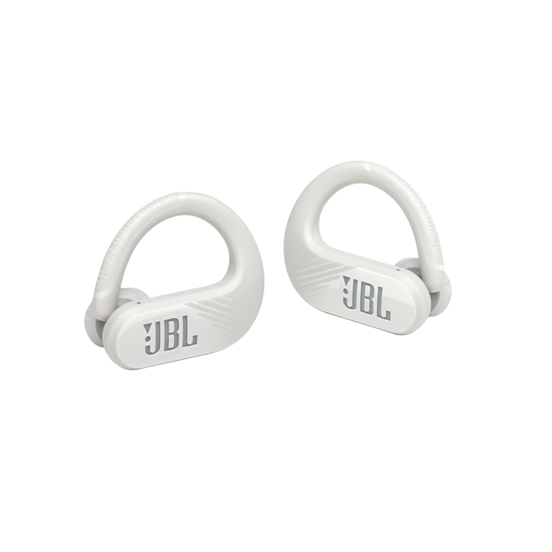 JBL Endurance Peak II - White - Waterproof true wireless sport earbuds - Detailshot 1 image number null